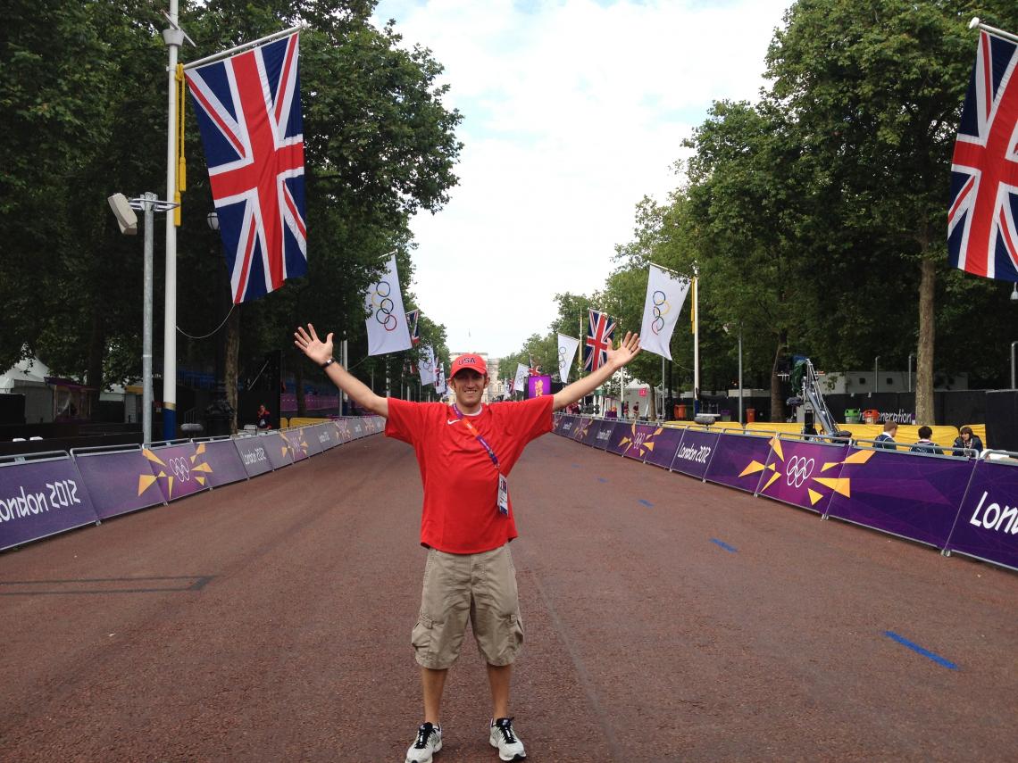 The UA's Dustin Williams at the Olympic Games in London in 2012 The UA's Dustin Williams at the Olympic Games in London in 2012